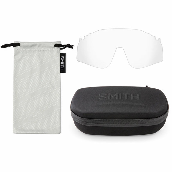 Smith Defy Sunglasses Matte Salt Haze W/ ChromaPop Rose Gold Mirror Lens