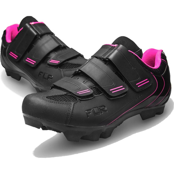 FLR F-55 III Womens Offroad Shoe Black/Pink