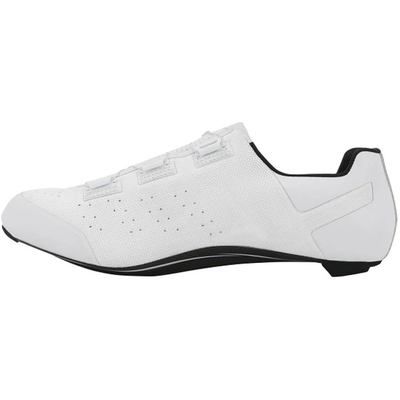 FLR FNT-9 Knit Carbon Road Shoe White