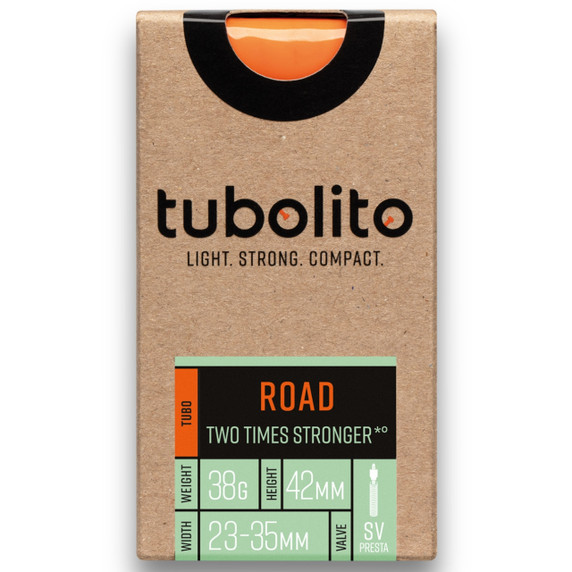 Tubolito Tubo Road TPU Tube 700x23-35c Orange Valve