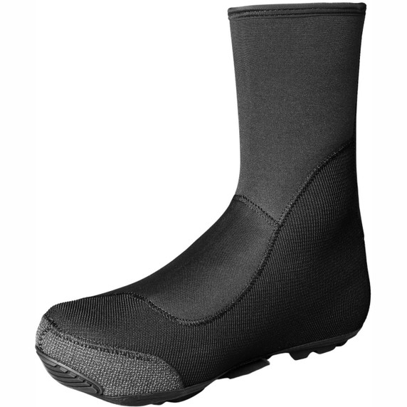 GripGrab PACR Waterproof Winter Gravel Shoe Covers Black
