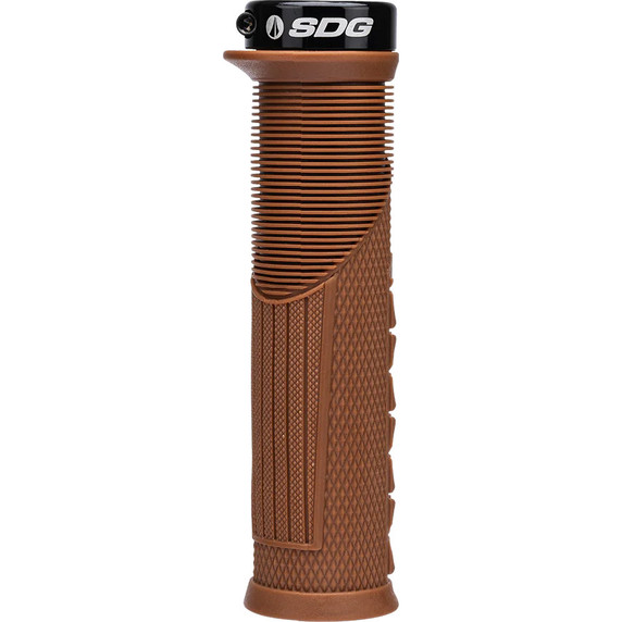 SDG Thrice Open Core Lock-On Grips Brown/Black
