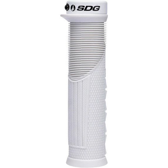 SDG Thrice Open Core Lock-On Grips White/White