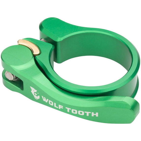 Wolf Tooth QR Seatpost Clamp Green