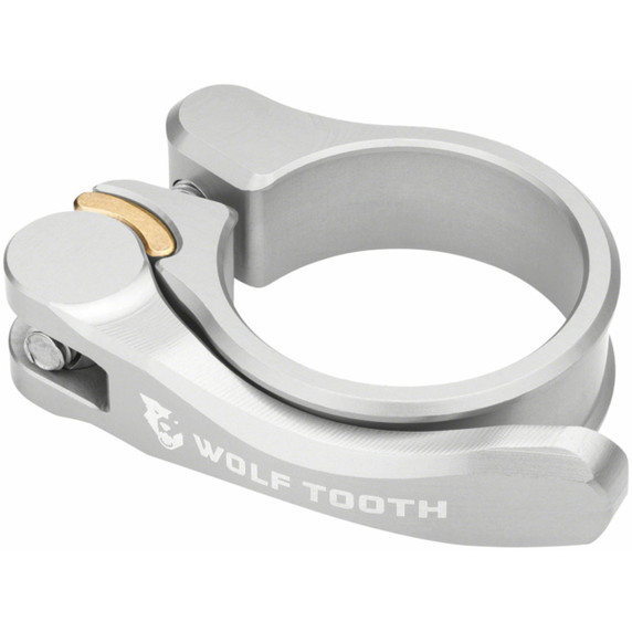 Wolf Tooth QR Seatpost Clamp Silver 29.8 mm