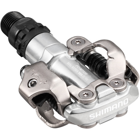 Shimano PD-MT520 SPD Pedals Silver