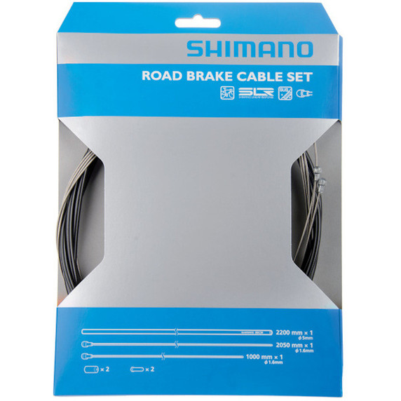 Shimano Stainless Steel Road Brake Cable Set Black