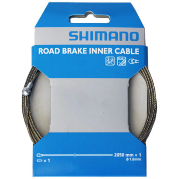 Shimano Stainless Steel Road Brake Inner Cable 1.6mmx2050mm