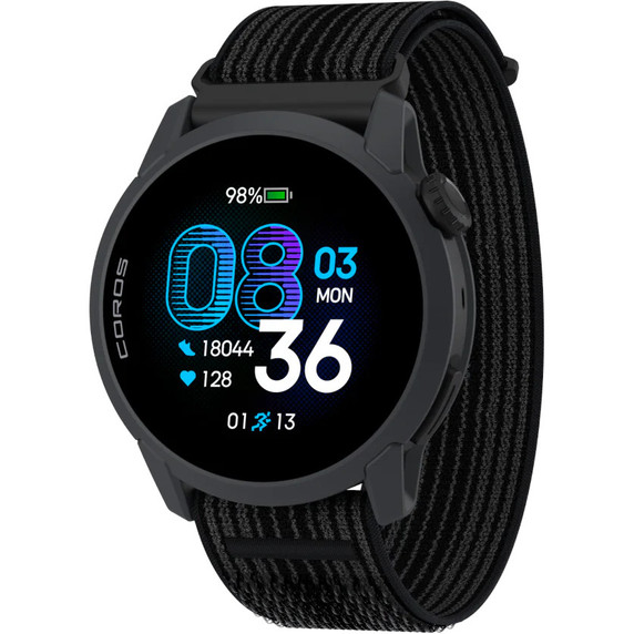 COROS PACE 4 GPS Sports Watch Black W/Nylon Band