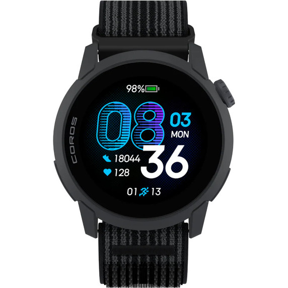 COROS PACE 4 GPS Sports Watch Black W/Nylon Band