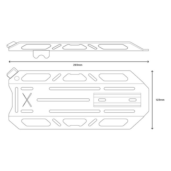 Restrap Switch Rack Cage