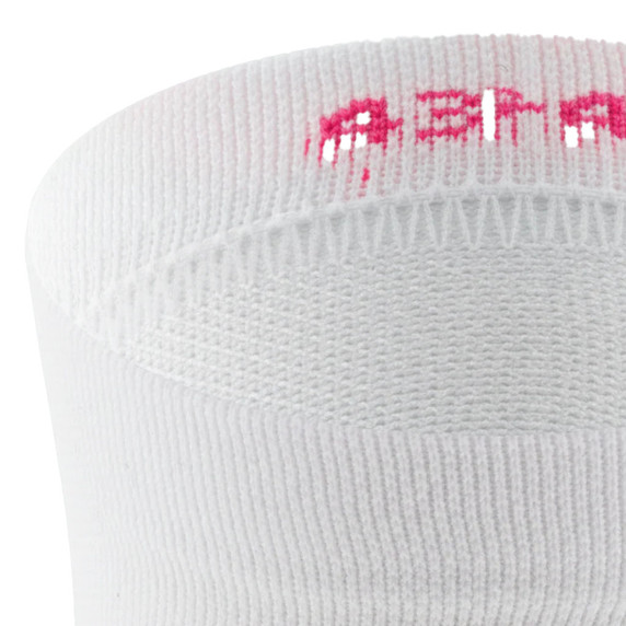 Sockeloen Running Socks White/Neon Pink