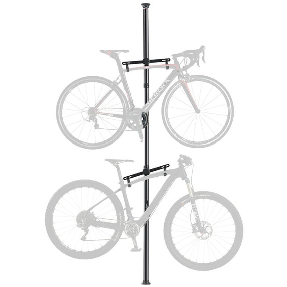 Minoura 2 Bike Tower 25D Display Stand Black