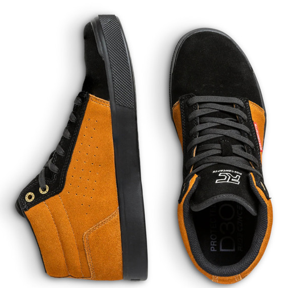 Ride Concepts Vice Mid Flat Shoe Brown/Black