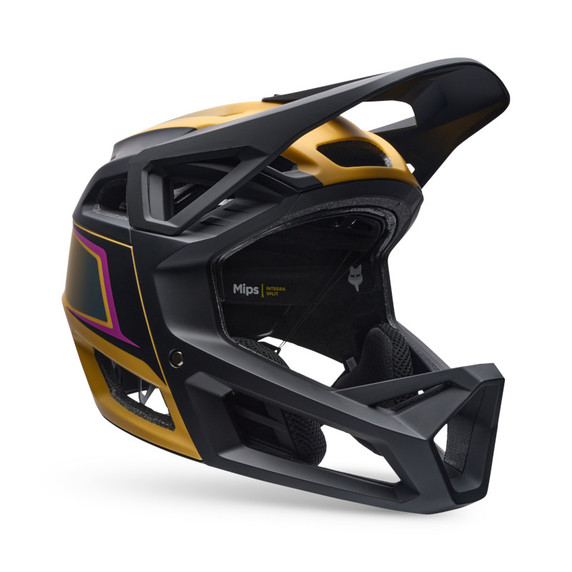 Fox Proframe RS Helmet Heatstack Dark Yellow