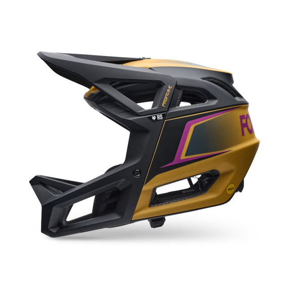 Fox Proframe RS Helmet Heatstack Dark Yellow