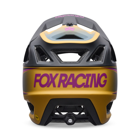 Fox Proframe RS Helmet Heatstack Dark Yellow