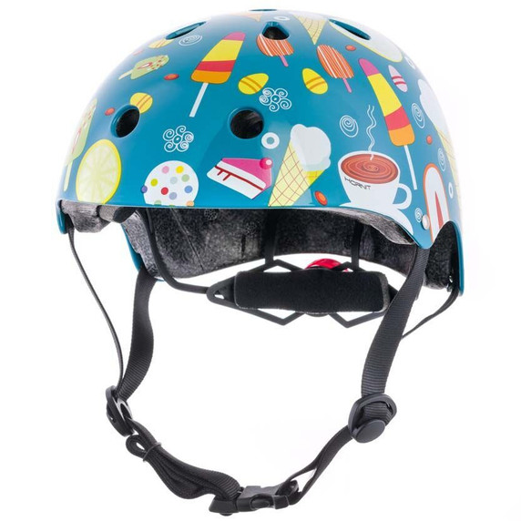 Hornit Cycle Helmet w/LED Light Ice Cream MD