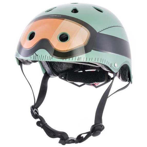 Hornit Cycle Helmet w/LED Light Military MD