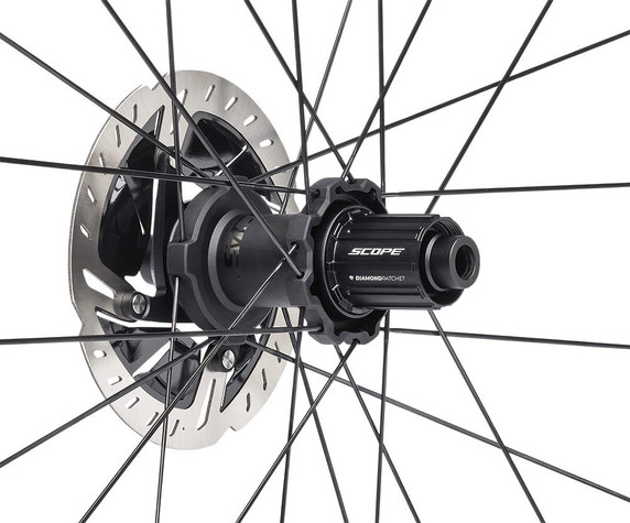 Scope R3.A White Disc Brake Wheels
