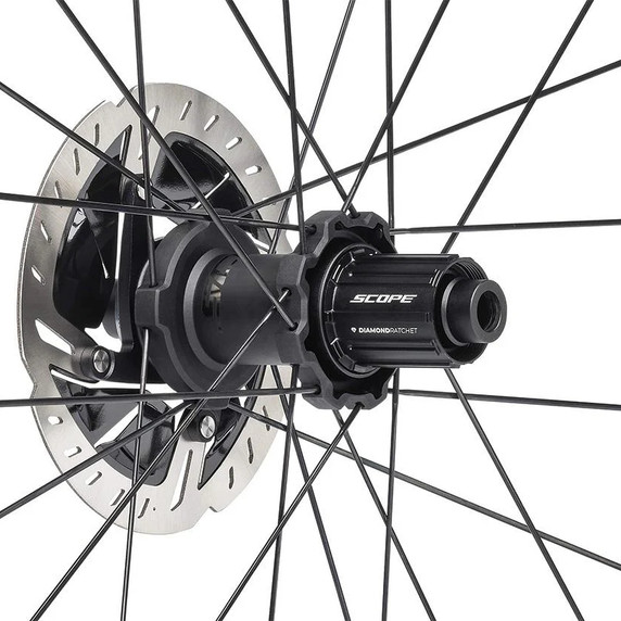 Scope R3.A White Disc Brake Wheels