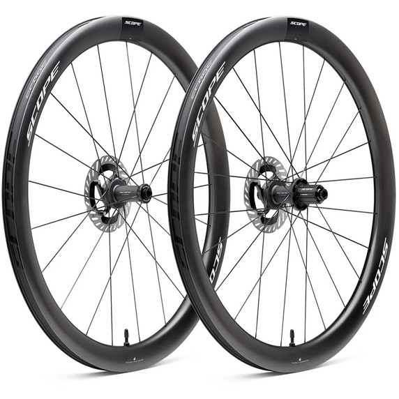 Scope R4 White Disc Brake Wheels