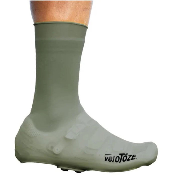 VeloToze Tall Silicone Shoe Cover with Snaps Dusty Green