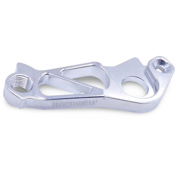 Framesandgear Factor Disc Brake Direct Mount Derailleur Hanger Shimano Polished Silver