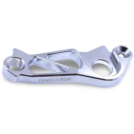 Framesandgear Factor Disc Brake Direct Mount Derailleur Hanger Shimano Polished Silver