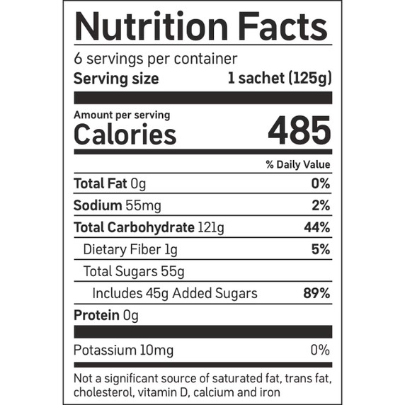 Maurten High Carb Gel Mix 480 Single Serve