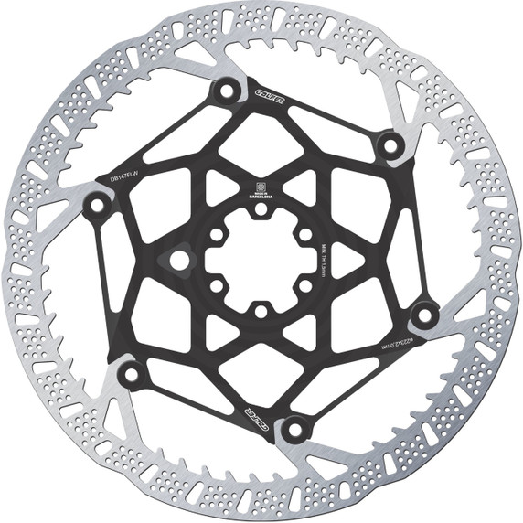 Galfer Shark Evo Black 2.0mm 6 Bolt Disc Brake Rotor