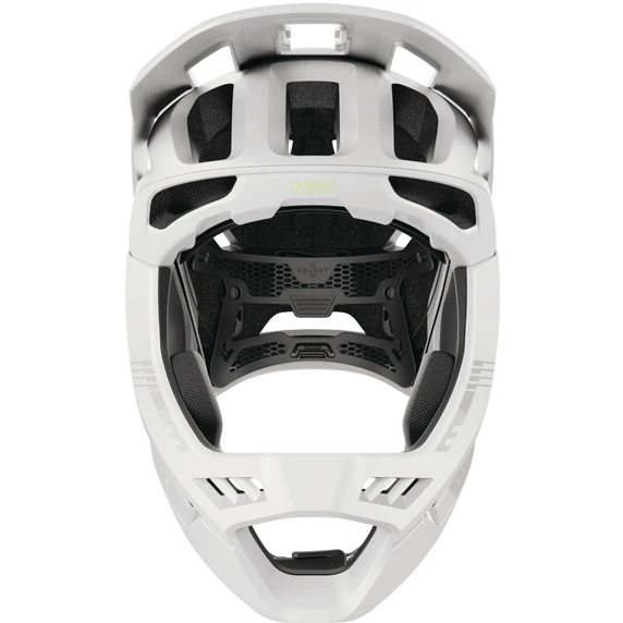 ABUS Targon MIPS Full Face Helmet Lemon White