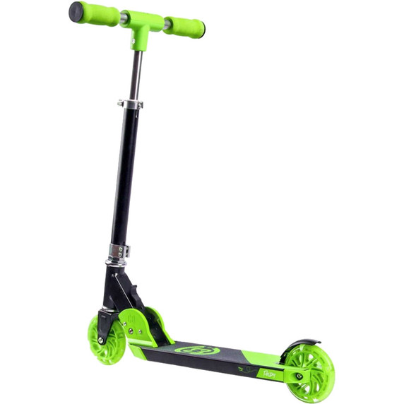 CORE Kids Foldy Scooter LED Wheels Green