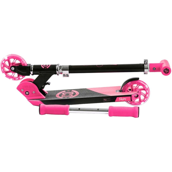 CORE Kids Foldy Scooter LED Wheels Pink