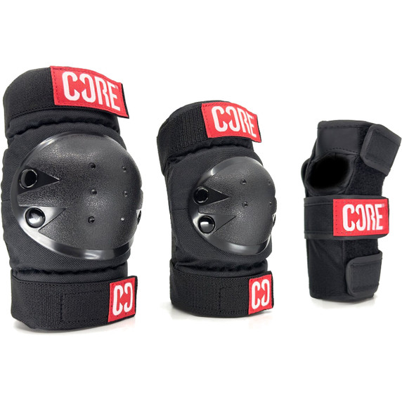 CORE Protction Junior Triple Pad Set Black