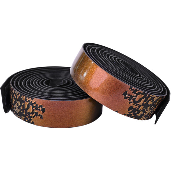 JetBlack JetWrap Silicone Bar Tape Black/Chameleon Brown