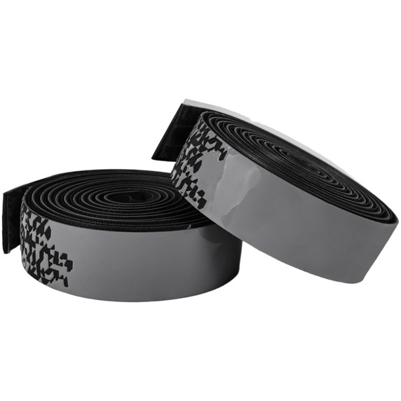 JetBlack JetWrap Silicone Bar Tape Black/Grey