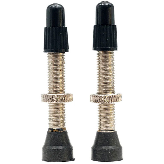 Stans NoTubes Universal Tubeless Valve Pair Regular Brass V2