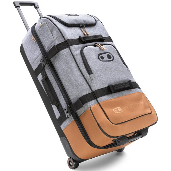 Crankbrothers Travel Bag Albek Long Haul Roller Bag Heather Grey / Gum