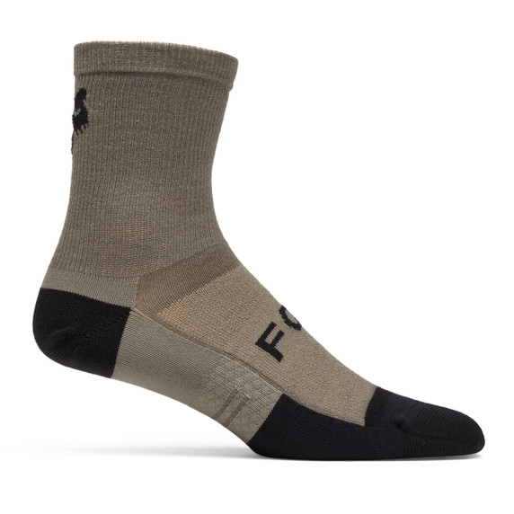 Fox 6" Flexair Merino Unisex Socks Nutmeg