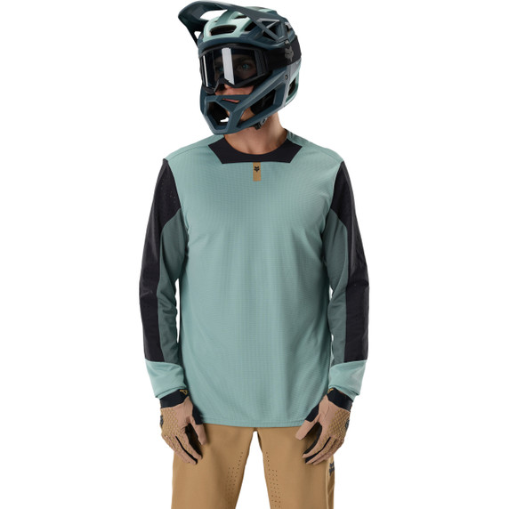 Fox Defend Long Sleeve Men's Jersey Arctic Blue