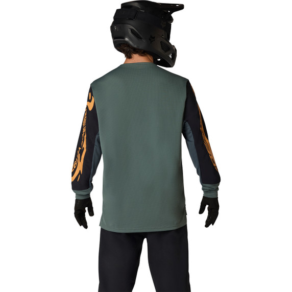Fox Defend Long Sleeve Men's Jersey Creation Sage