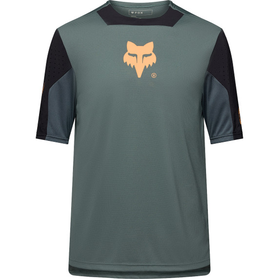 Fox Defend Short Sleeve Men's Jersey Creation Sage