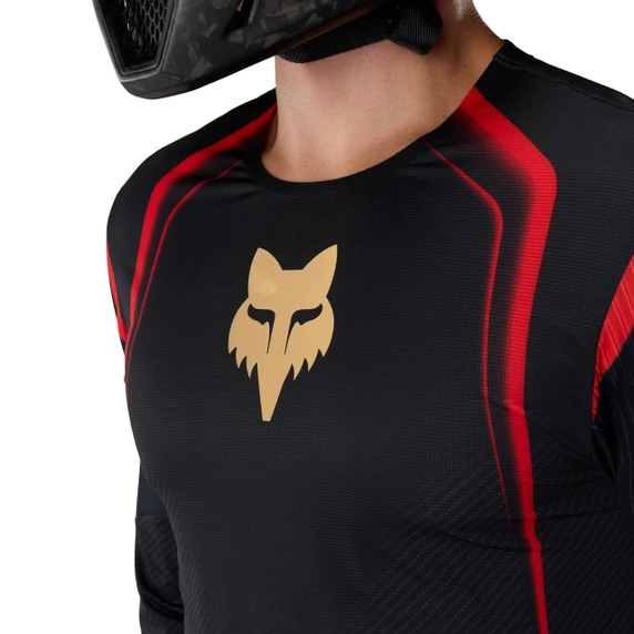 Fox Flexair Long Sleeve Men's Jersey Goldstone SE Black