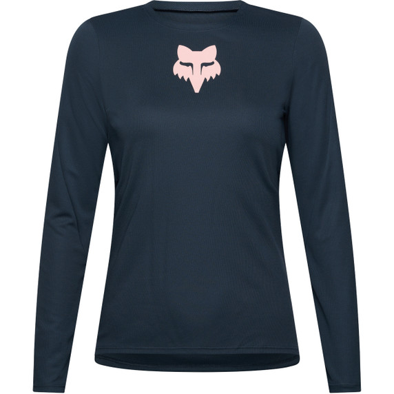 Fox Ranger Long Sleeve Women's Jersey Fox Head Galaxy Blue