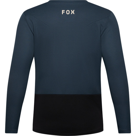 Fox Ranger Long Sleeve Youth Jersey Fox Head Galaxy Blue