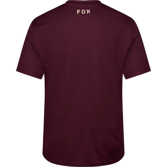 Fox Ranger Short Sleeve Men's Jersey Fox Head Dark Maroon