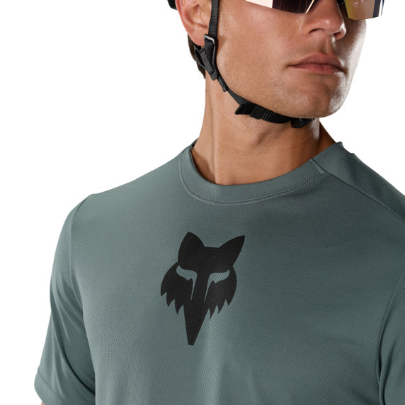 Fox Ranger Short Sleeve Men's Jersey Fox Head Sage