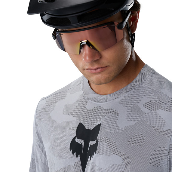 Fox Ranger Tru Dri Long Sleeve Men's Jersey Pewter