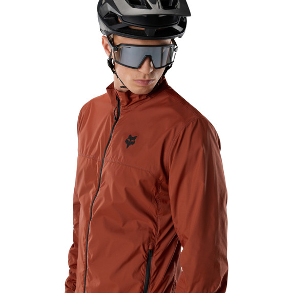 Fox Ranger Wind Men's Jacket Amber Scarlet